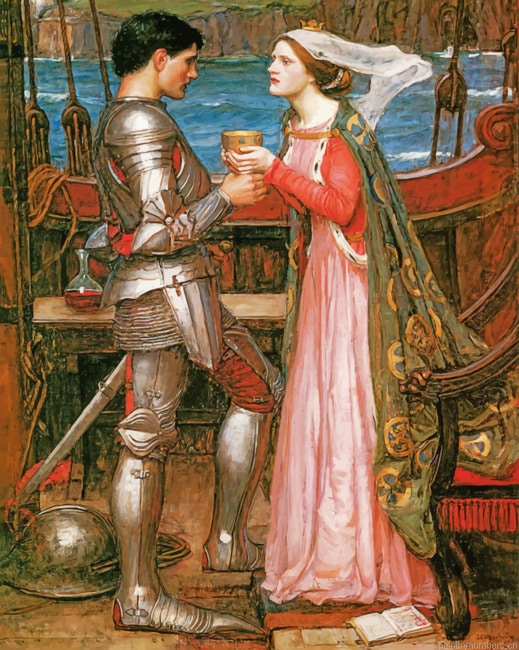 Tristam And Isolde Painting By Numberss.png