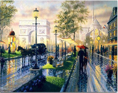 Triumphal Arch Paris Painting By Numberss.png