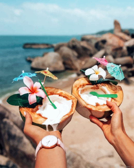 Tropical Hawaii Vibes Painting By Numberss.png