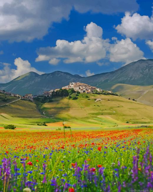 Tulip Field Landscapes Painting By Numberss.png