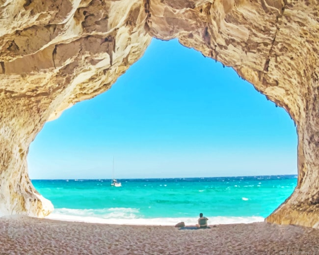 Tunnel Near Beach Area Seascapes Painting By Numberss.png