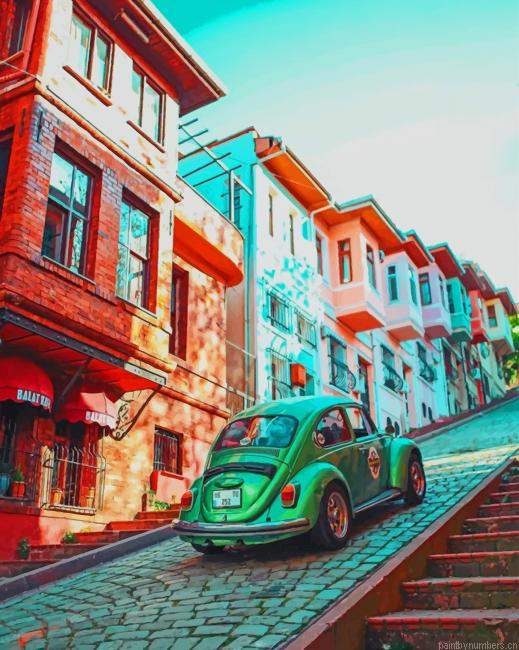 Turkey Houses Cities Painting By Numberss.png