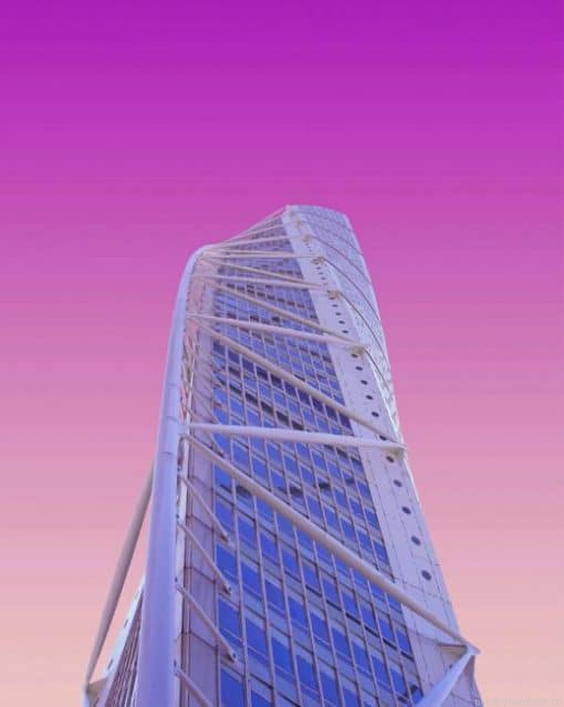 Turning Torso Building Sweden Painting By Numbers.png