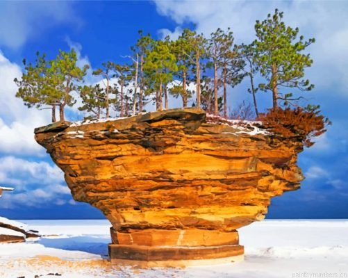Turnip Rock Michigan Painting By Numbers.png