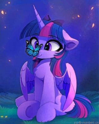 Twilight Sparkle My Little Pony Painting By Numbers.png