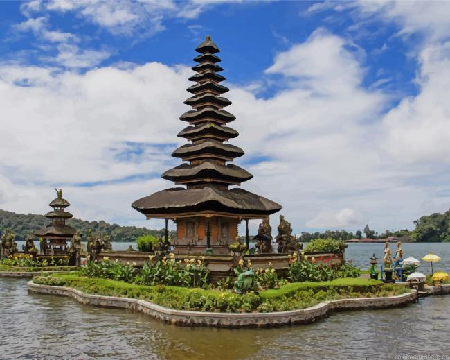 Ulun Danu Beratan Bali Painting By Numberss.png