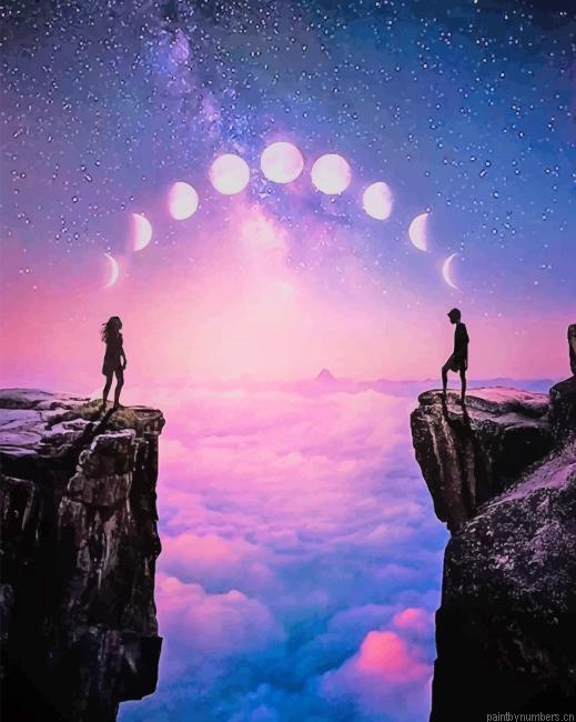 Under The Same Sky Silhouette Painting By Numberss.png