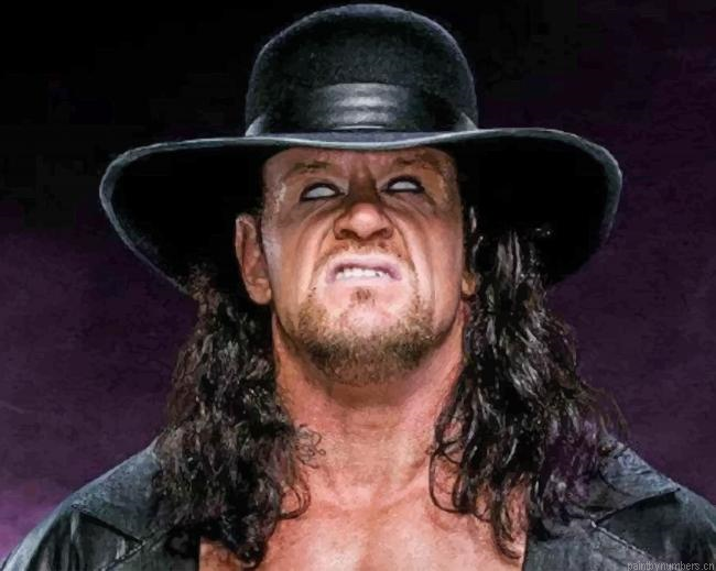 Undertaker Wwe Painting By Numberss.png