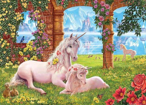 Unicorns In Paradise Painting By Numberss.png