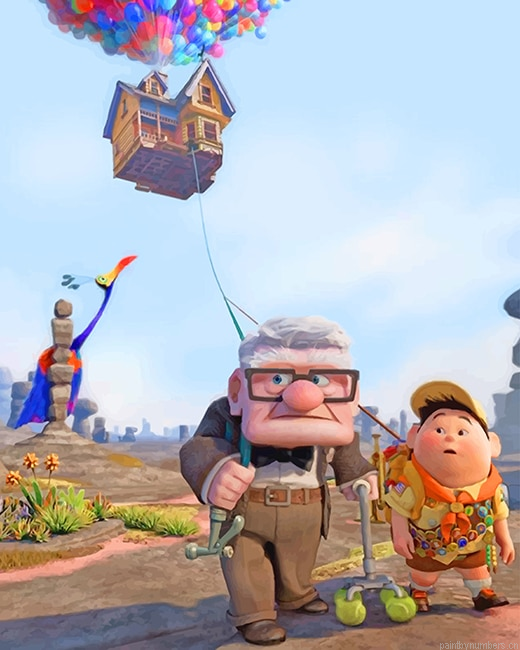 Up Movie Painting By Numberss.png