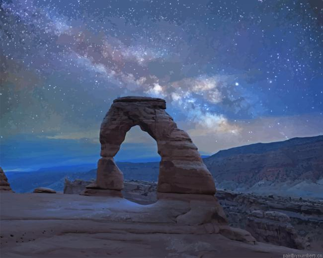 Utah Arch Landscapes Painting By Numberss.png