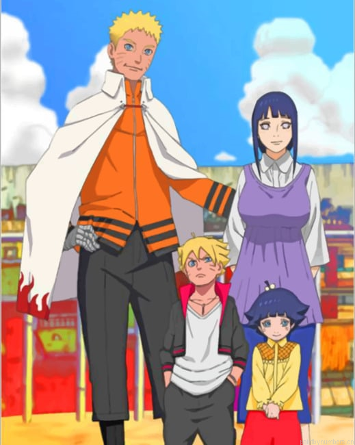 Uzumaki Family Painting By Numbers.png