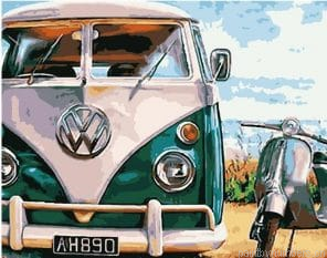Vw Bus Microbus Painting By Numbers.png