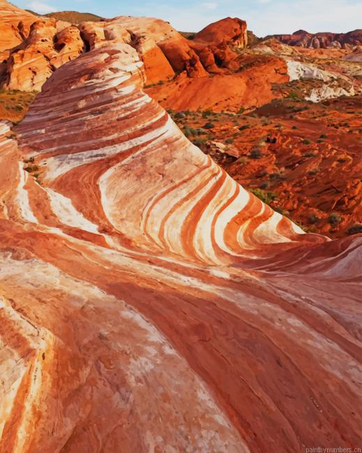 Valley Of Fire State Park Nevada Painting By Numberss.png