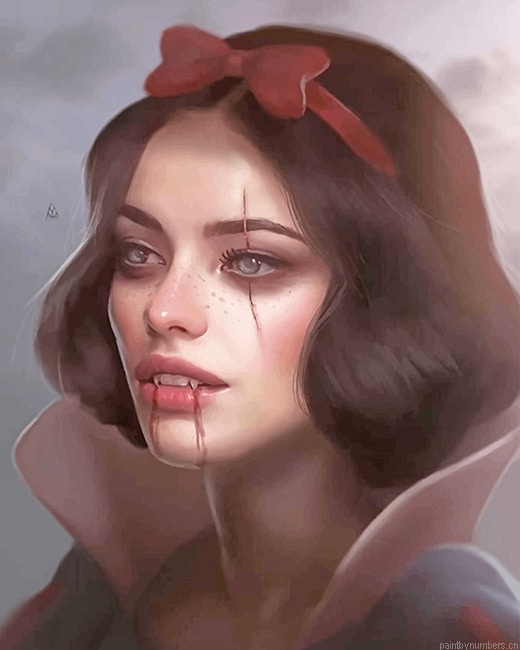 Vampire Snow White Animations Painting By Numberss.png
