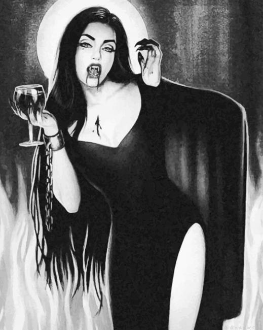 Vampire Woman Painting By Numberss.png
