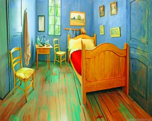Van Gough Bed Room Painting By Numbers.png