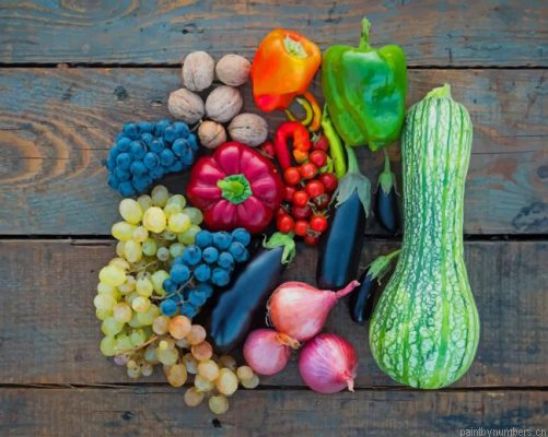 Vegetables And Fruits Painting By Numberss.png