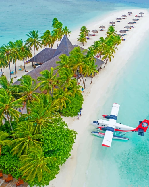 Veligandu Island In Maldives Travel Painting By Numberss.png