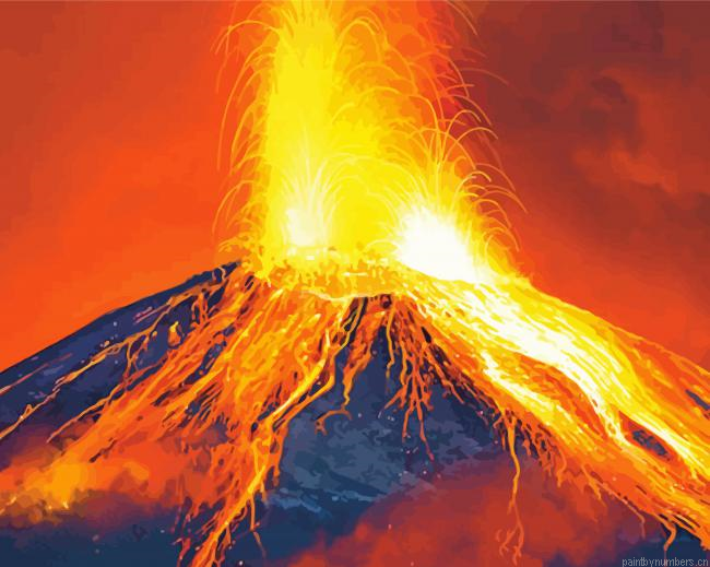 Vesuvius Italy Painting By Numberss.png