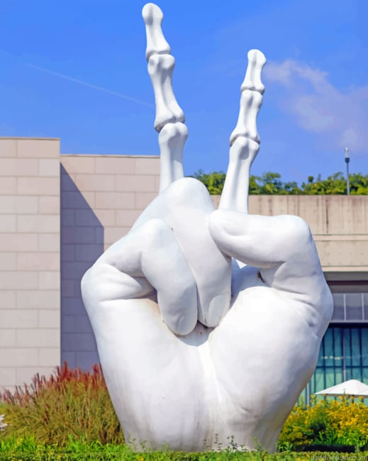Victory Statue In China Sculptures Painting By Numberss.png