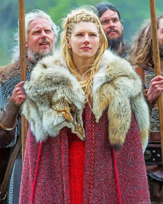 Viking Lagertha Movies Painting By Numberss.png