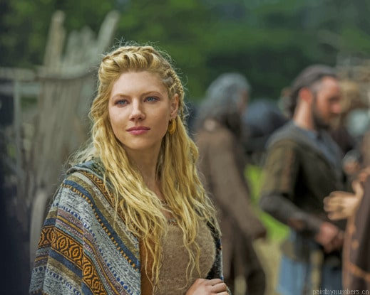 Vikings Lagertha Katheryn Winnick Actors Painting By Numberss.png