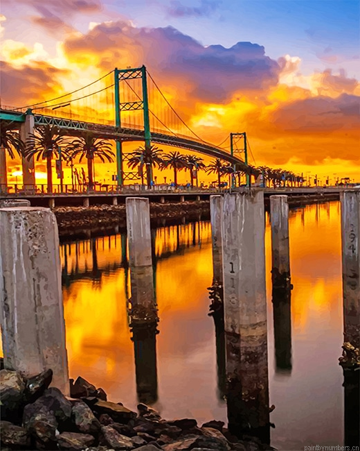 Vincent Thomas Bridge Painting By Numbers.png