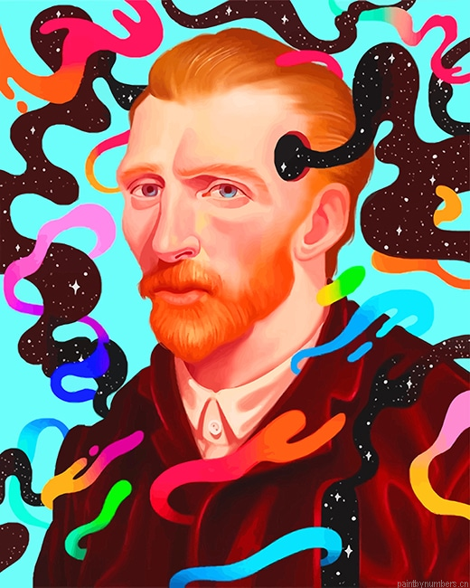 Vincent Van Gogh Illustration Painting By Numbers.png