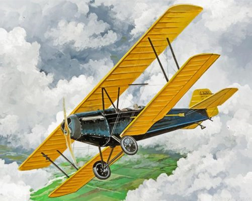 Vintage Airplane Painting By Numbers.png
