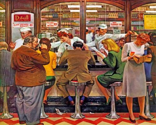 Vintage Bistro Cafe Painting By Numbers.png