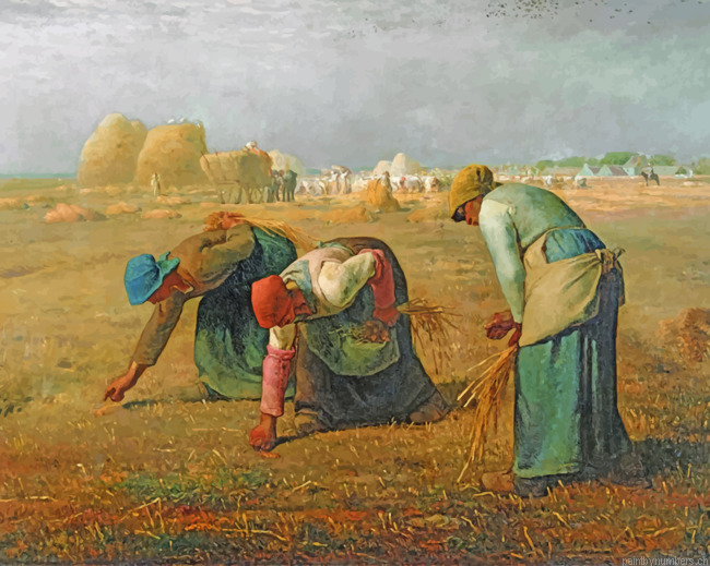 Vintage Gleaners Painting By Numberss.png