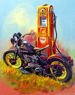 Vintage Motorcycle Painting By Numbers.png