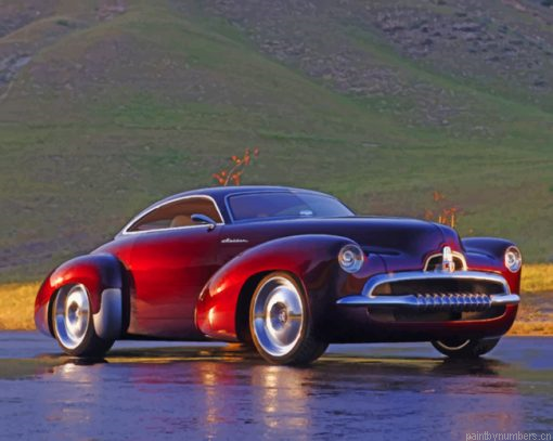 Vintage Muscle Car Painting By Numbers.png
