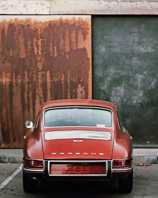 Vintage Porsche Cars Painting By Numbers.png