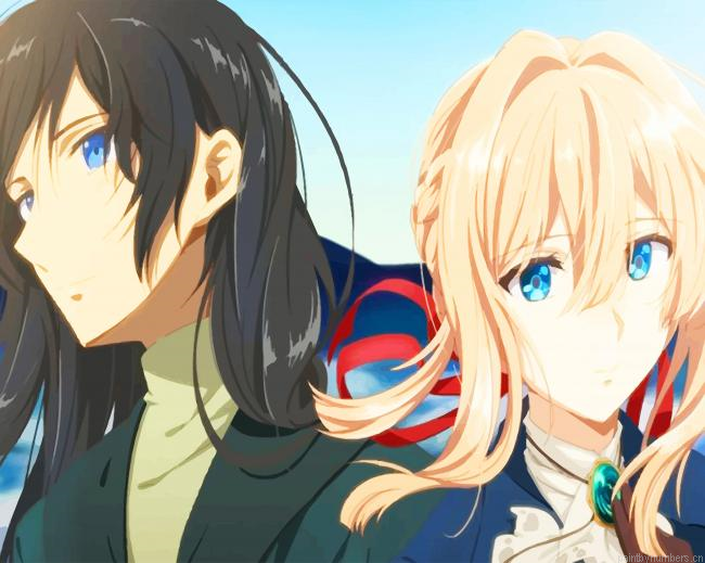 Violet Evergarden Animations Painting By Numberss.png