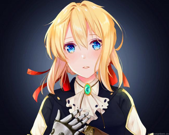 Violet Evergarden Doll Animations Painting By Numberss.png