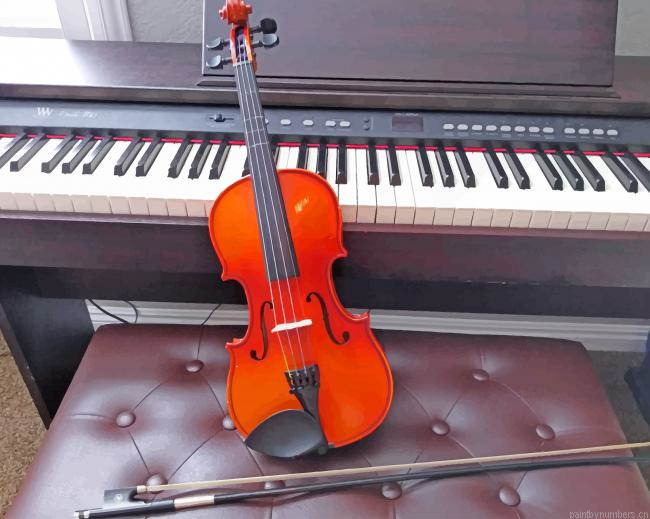 Violin With Piano Painting By Numberss.png