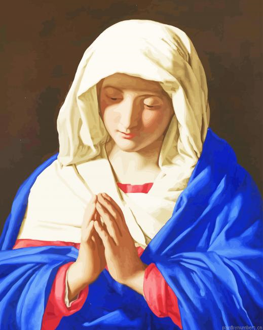 Virgin Mary Painting By Numberss.png