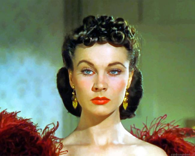 Vivien Leigh Gone With The Wind Painting By Numberss.png