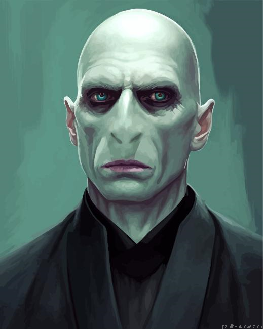 Voldemort Art Painting By Numberss.png