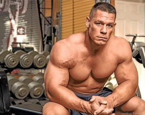 Wwe John Cena Painting By Numbers.png