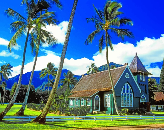Waioli Huiia Church Buildings Painting By Numberss.png