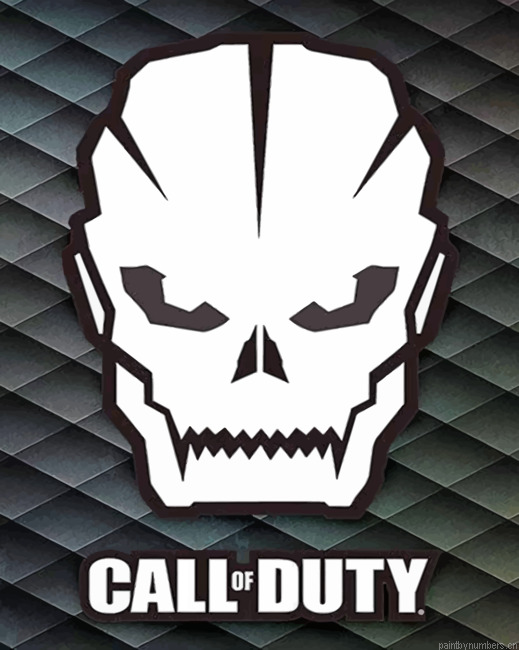 Warzone Skull Painting By Numberss.png