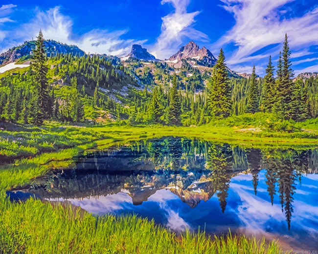 Washington Nature Landscapes Painting By Numbers.png
