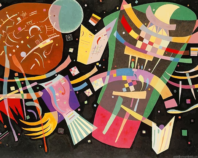 Wassily Kandinsky Composition X Abstracts Painting By Numberss.png