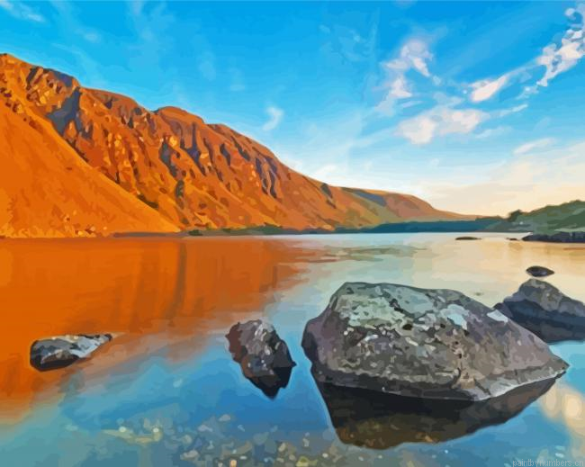 Wast Water Lake England Painting By Numberss.png