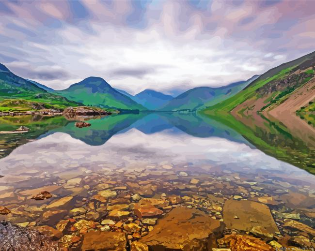 Wast Water Painting By Numberss.png