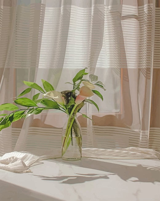 Water Bottle Flowers Painting By Numberss.png