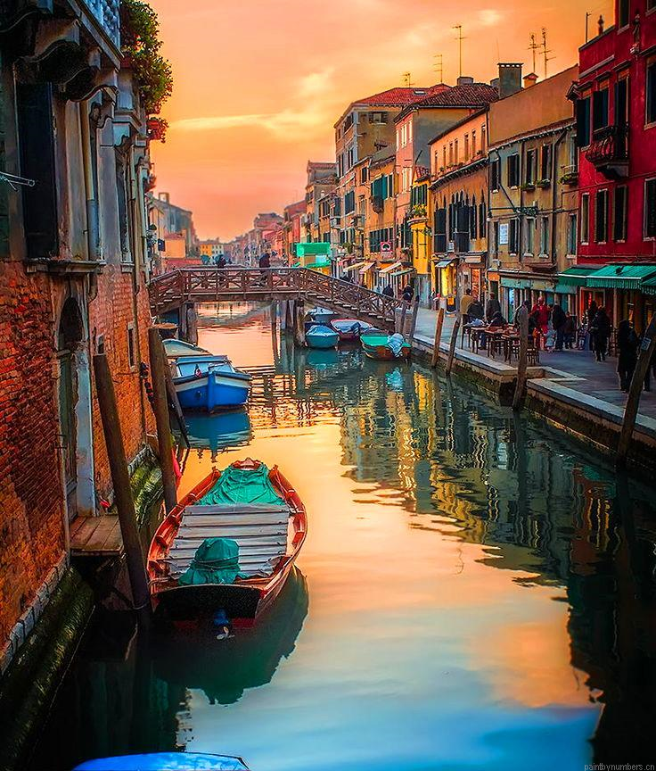 Water Street Venice Cities Painting By Numbers.png